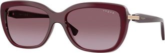 Vogue Eyewear VO5678SB 29898H Womens Sunglasses Red Size 55