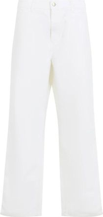 Carhartt Work in Progress Single Knee Pant - Heren - Regular Fit Jeans - Wit - W33 - Katoen - Jeans