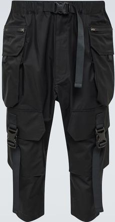 Junya Watanabe Cotton-blend gabardine cargo pants