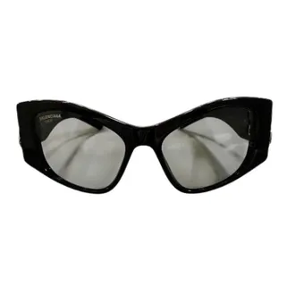 Balenciaga Pre-owned Accessories, female, Black, Size: ONE SIZE Pre-owned Dynasty D-frame Sunglasses