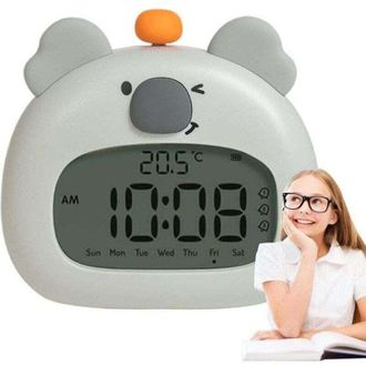 OEM [mai Usato]sveglia Luminosa Per Bambini, Simpatica Sveglia Educativa Per I Pi&ugrave; Piccoli, Ricaricabile, Ausilio Per Il Sonno, Organizzatore Per La Nanna