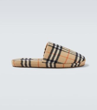 Burberry Burberry Check slippers