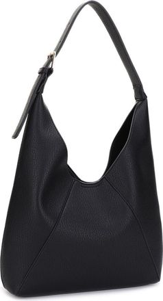 Mali + Lili Peyton Medium Faux Leather Hobo Bag in Black at Nordstrom Rack