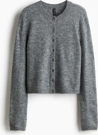 H&M Feinstrick-Cardigan - Grau