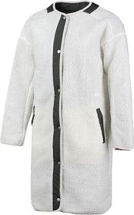 adidas (WMNS) adidas Fleece Jacket Asia Sizing White Black ED1510