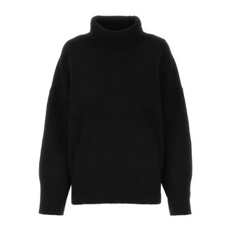 Chlo&eacute; Coltruien - Heren - Cashmere truien - Zwart - S - Truien & Vesten