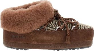 Moon Boot Mule EVX Slip-On - Dames - Winterlaarzen - Bruin - 37 EU - Leer - Schoenen