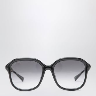 Gucci Black square sunglasses