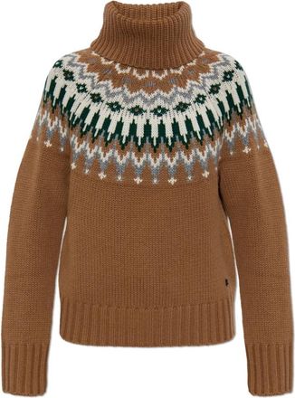 Bogner Turtleneck Ingrid - Dames - Cashmere truien - Bruin - L - Kasjmier - Truien & Vesten