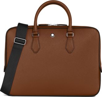 Montblanc Sartorial Leather Document Case in Fauve at Nordstrom