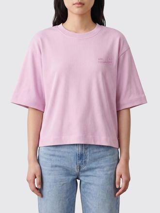Baum Und Pferdgarten T-shirt in cotone con logo tono su tono e spalle scese