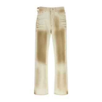 Magliano Two-Tone Denim Jeans - male - Magliano - Straight Fit Jeans - Multicolor - S - Jeans