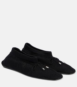 Toteme Knit ballet flats