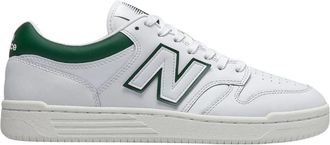 New Balance Leren Veterschoenen met Rubberen Zool - Dames - Sneakers - Wit - 45 EU - Leer - Schoenen