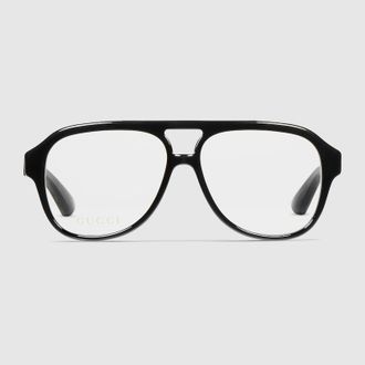 Gucci Navigator Optical Frame, Black