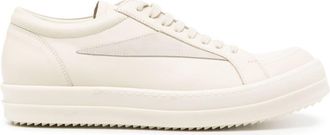 Rick Owens Lido Vintage leather sneakers - men - Calf Leather/Calf Leather/Rubber - 43 - Neutrals