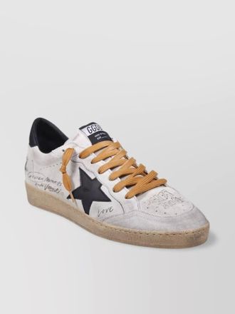 Golden Goose leather low-top sneakers