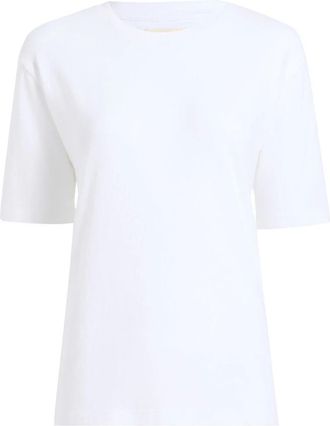 Khaite Mae T-Shirt - Dames - T-shirts - Wit - L - Katoen - Tops