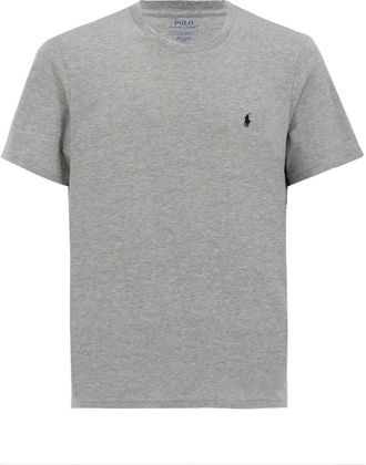 Ralph Lauren Tops, Heren, Grijs, XL, Katoen, T-shirt