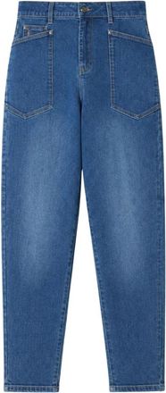 Janice Morrison Jeans - Dames - Loose Fit Jeans - Blauw - W30 - Katoen - Jeans