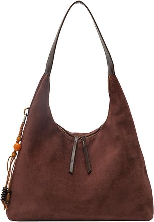 Generic Faux Suede Shoulder Bag Large Capacity Tote Bag Bag for Women (Brown) (style5)
