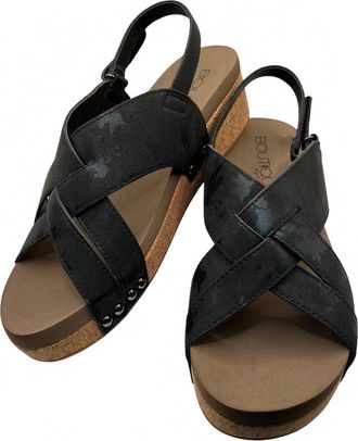 Corkys Women Wow Sandal In Black