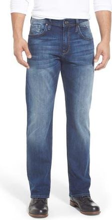 Mavi Matt Relaxed Fit Baggy Jeans in Mid Indigo Cooper at Nordstrom Rack, Size 31 X 32