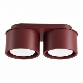 Sollux Lighting Plafone borgo&ntilde;a aluminio alt. 8 cm