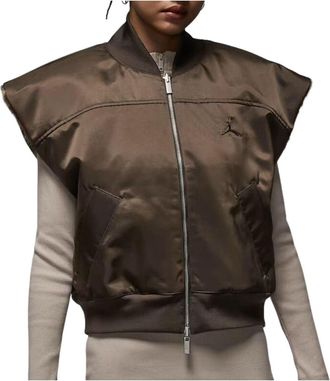 Nike Jordan (WMNS) Air Jordan Flight Reversible Vest Asia Sizing Baroque Brown British Khaki IO3046-237
