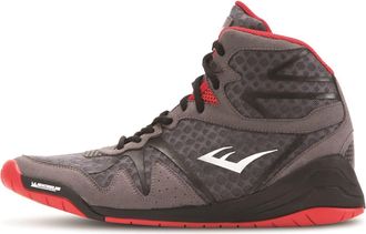 Everlast Pivot Mens Running Shoes Boxing Boots Grey Red