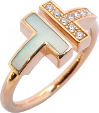 Tiffany & Co. pink gold (18K) Band Ring (Pre-Owned)