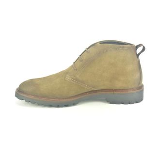Berkelmans Schoenen, Heren, Beige, 44 EU, Su&egrave;de, Taupe Su&egrave;de Enkellaarsjes