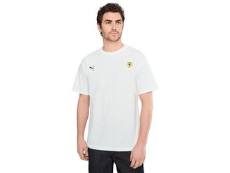 Puma Scuderia Ferrari Speed T-Shirt Mens T Shirt Puma White : MD, Cotton