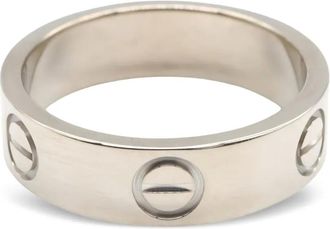 Cartier Anello Love in oro bianco 18 carati anni 2010 - Argento