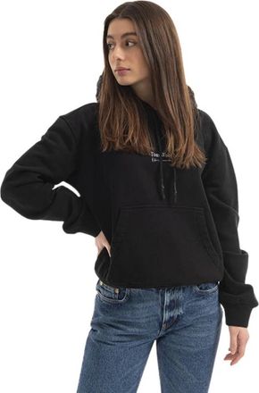 Tom Wood Blouse - Dames - Hoodies - Zwart - S - Katoen - Hoodies & sweatvesten