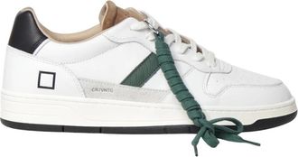 D.A.T.E. Zapatillas Court 2.0 Vintage - Shoes - Hombre - Blanco - 45 EU