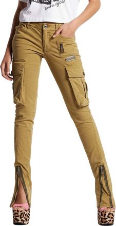 Dsquared2 Green Slim Cargos Pants