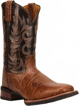 Laredo Mens Broken Bow Western Cowboy Boot In Black/brown