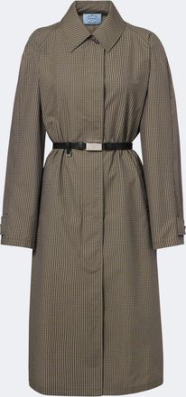 Prada Gabardina a cuadros