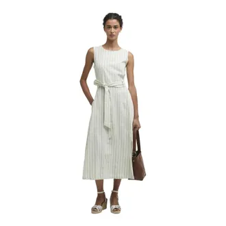 Barbour Midi Dresses, female, Multicolor, Size: XS Inez Striped Midi Dress