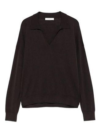 Incotex T-shirt a maniche lunghe - Nero