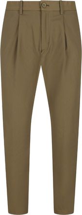 Herno Mechanical Stretch Twill Trousers