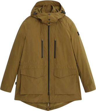 Woolrich Hombre, Abrigos, Amarillo, Talla: L