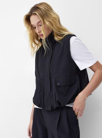 Icone Womens Stretch canvas bubble vest