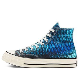 Converse Animal Print Chuck 1970s Blue White 167486C