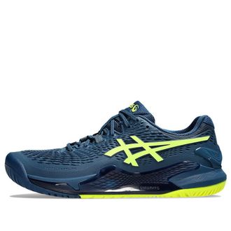 Asics Gel-Resolution 9 Mako Blue Safety Yellow 1041A330-404