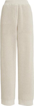 Brunello Cucinelli Sparkling net trousers in Oat at Nordstrom, Size Xx-Large Eu