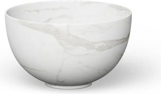 Looox sink collection opzetwastafel small diameter 23cm calacatta