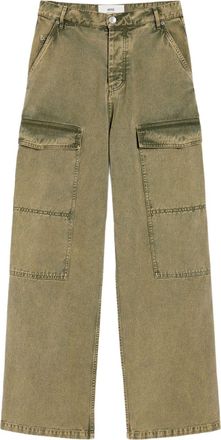 Ami Relaxed Wide-Leg Trousers