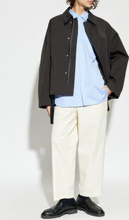 Comme Des Gar&ccedil;ons Comme Des Gar&ccedil;ons Shirt Shirt With A Check Pattern, Mens, Light Blue